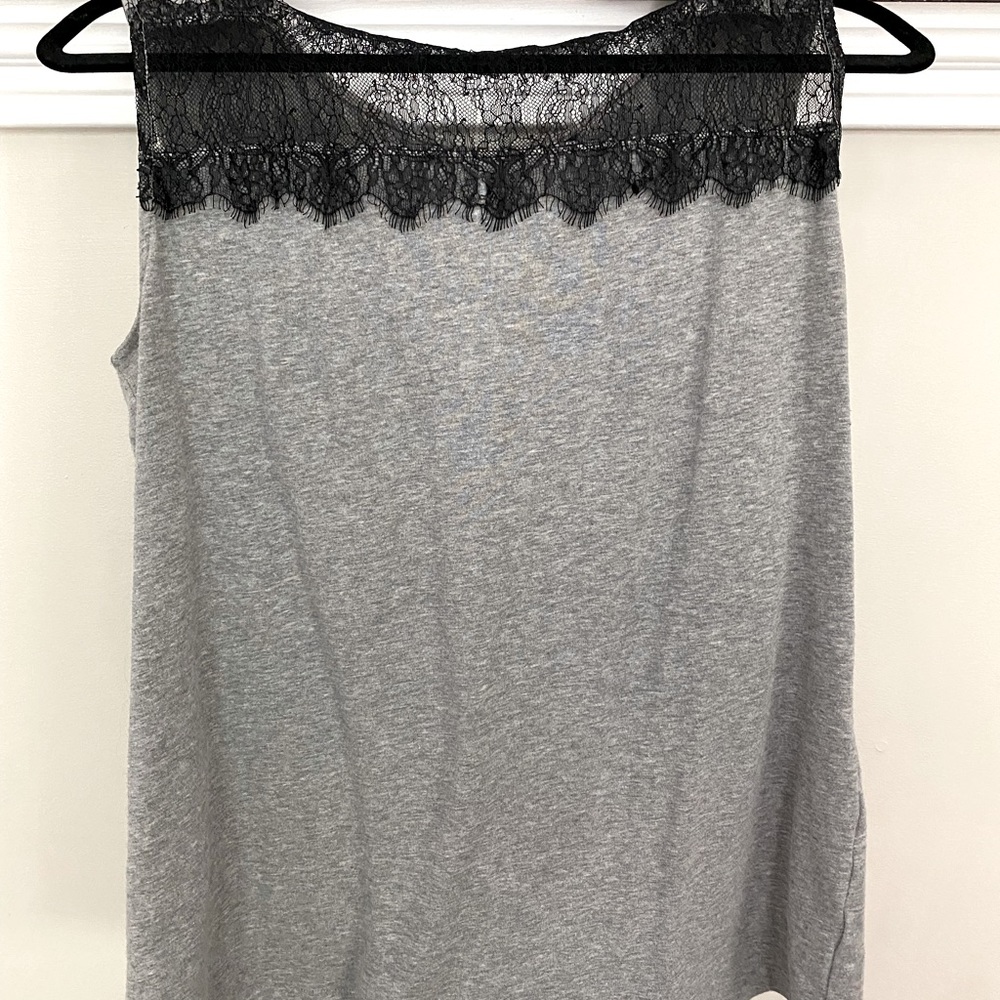 CAbi lace detail tank